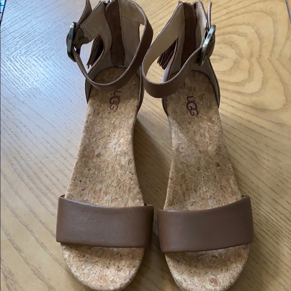 UGG wedges sandals 8